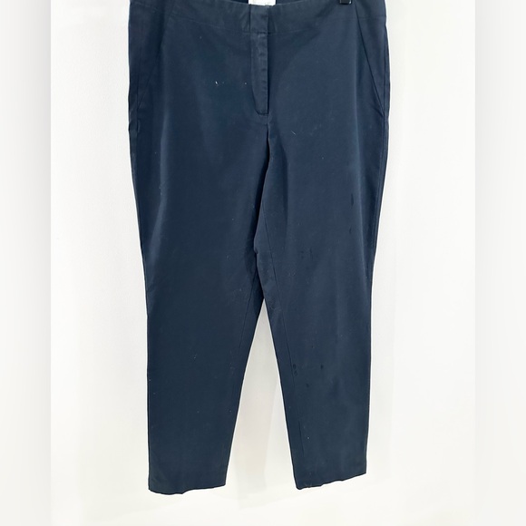 J. Jill Straight Leg Ankle Pants Navy Size 8 - Picture 4 of 6